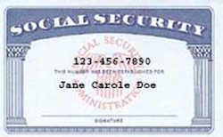 Social Security Card