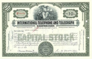 Stock Certificate